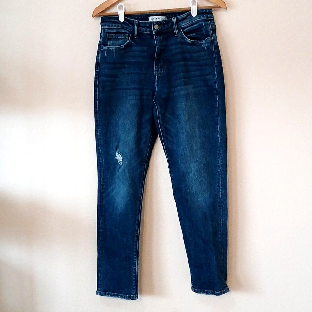 Flying Monkey Resident High Rise Stretchy Boyfriend Jeans